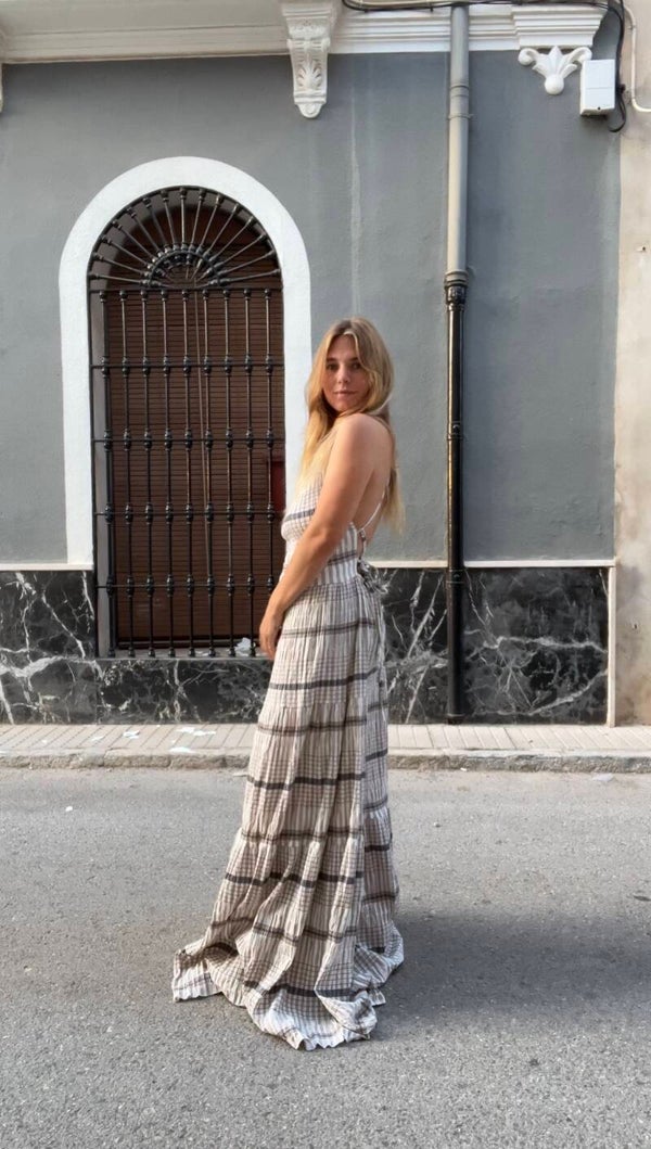 Carlotta Dress seersucker cotton
