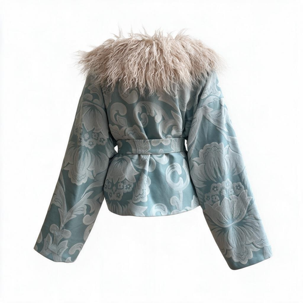 AYLA COAT |  Mermaid turquoise