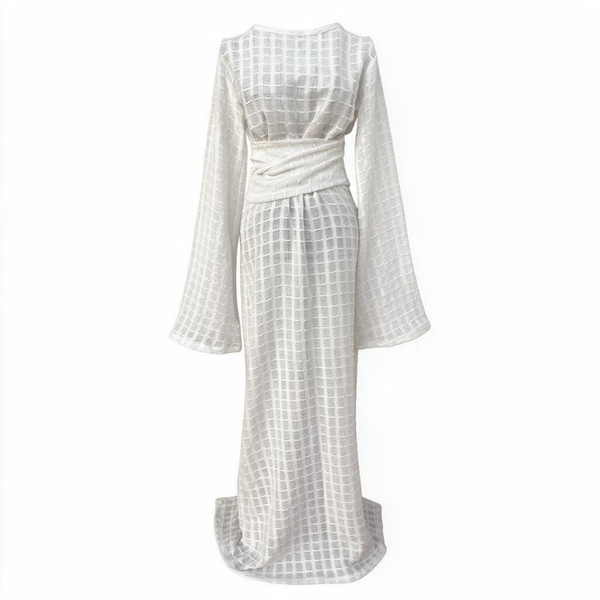 Brigitte Dress vintage cotton lace