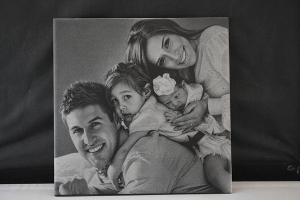 Portrait sur céramique