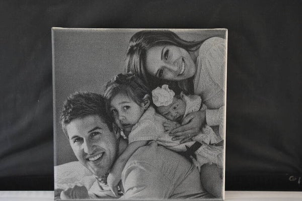 Portrait sur toile