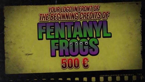 Your logo in front of the opening credits