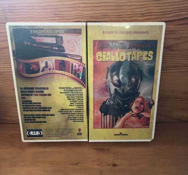 VHS PAL The VHS Strangler Presents GIALLO TAPES