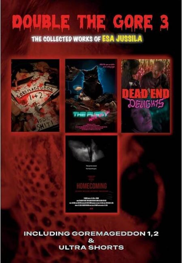 Double The Gore 3 Compilation from Esa Jussila DVD