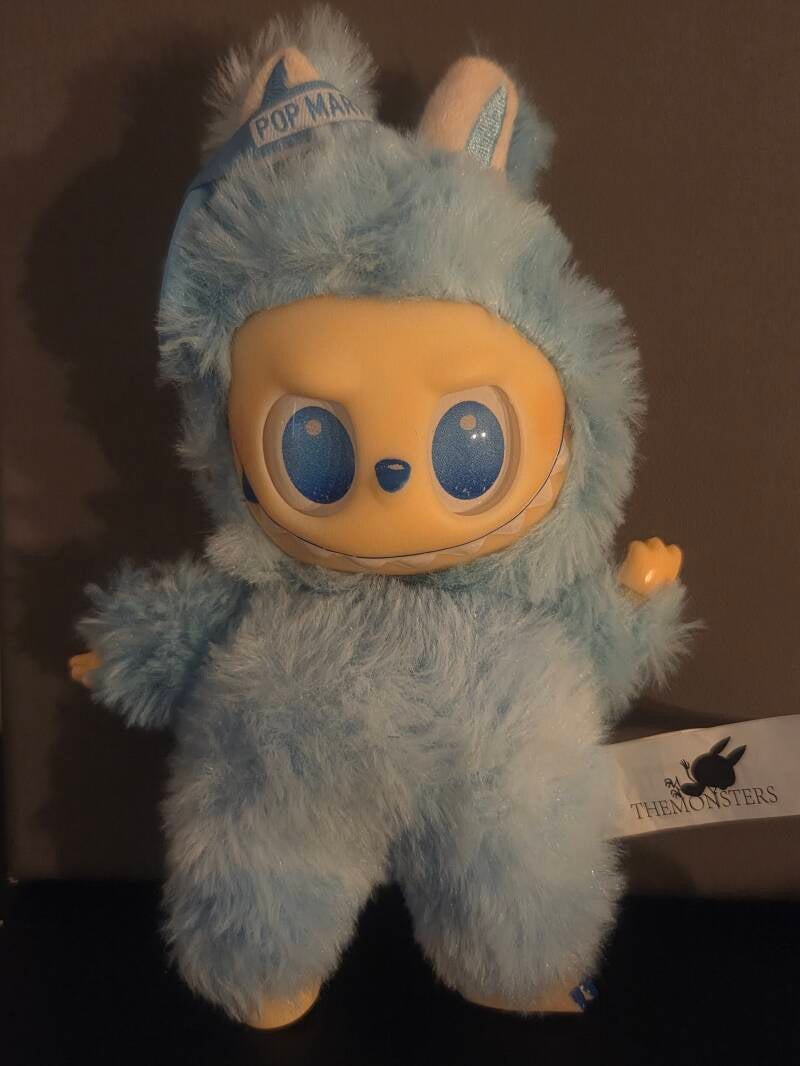 Lafufu met naam + muziek "Blauw"