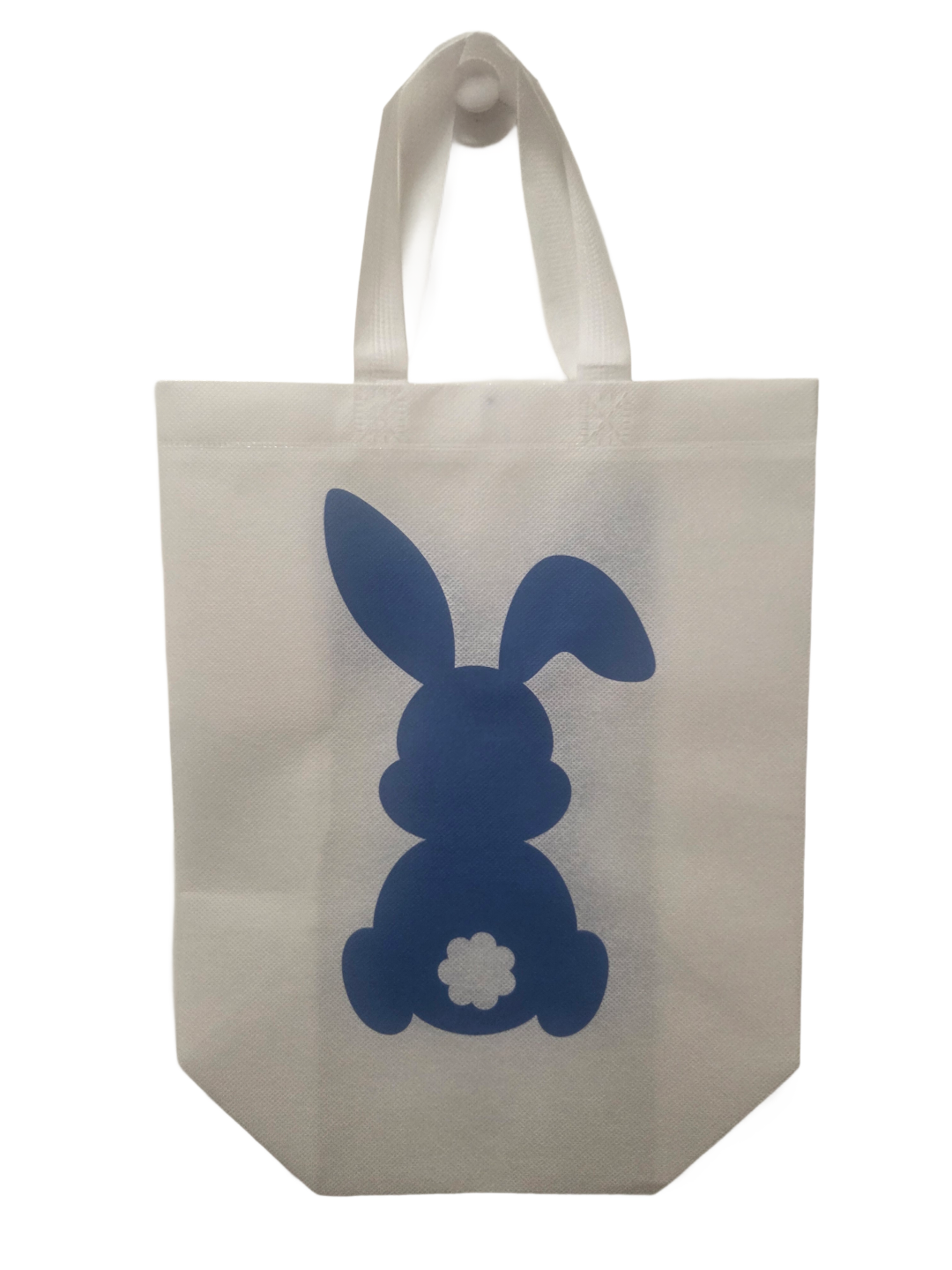 Paas tas "Blauw" groot met naam🐰