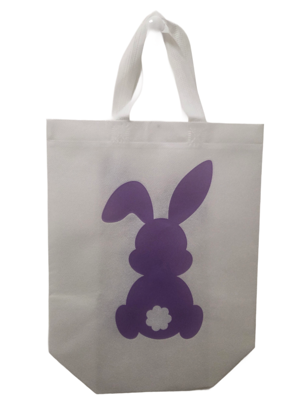 Paas tas "Paars" groot met naam🐰