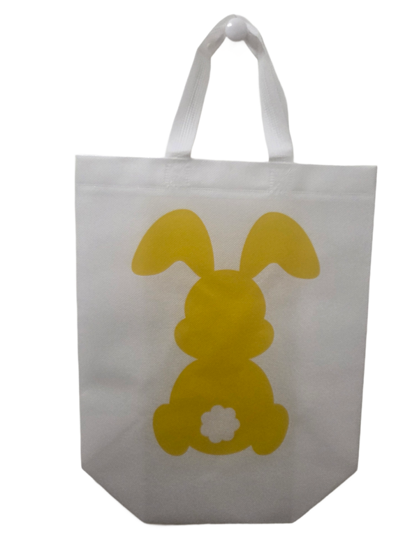 Paas tas "Geel" groot met naam🐰