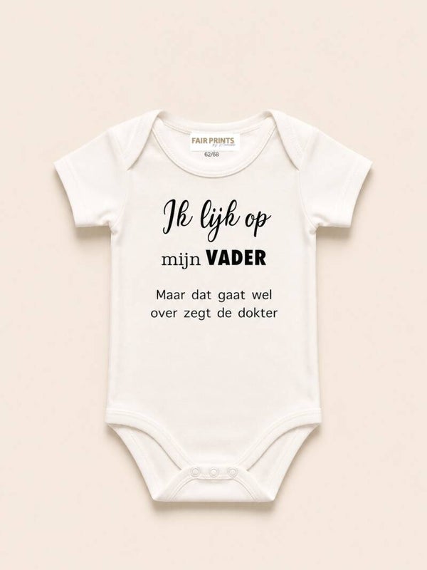 Romper "ik lijk op papa......"