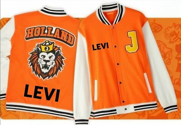Opstrijkbare Naam voor juichjack🧡