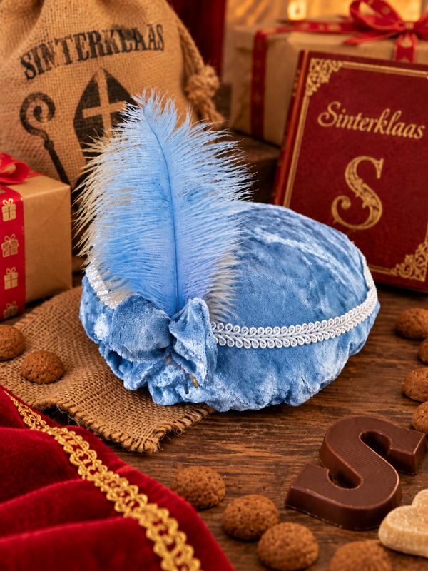 Pieten baret Blauw
