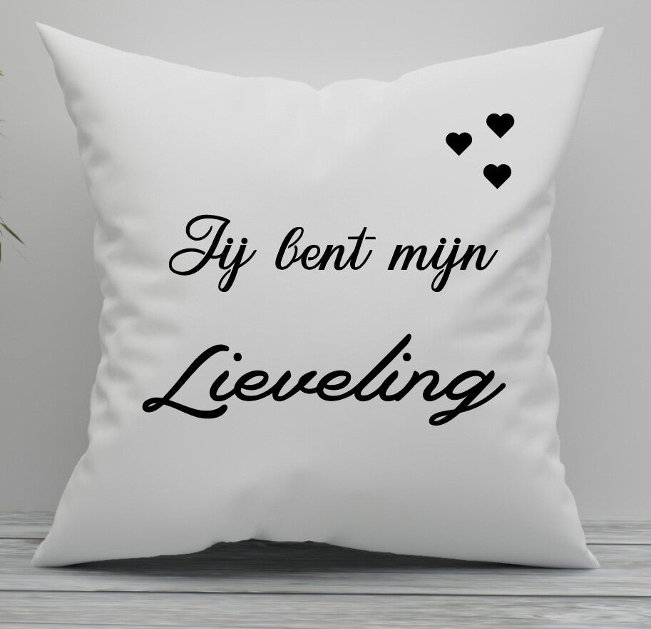Kussen "Lieveling"❤️