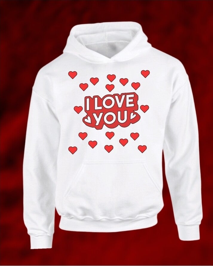 Hoodie "I love you"❤️❤️❤️