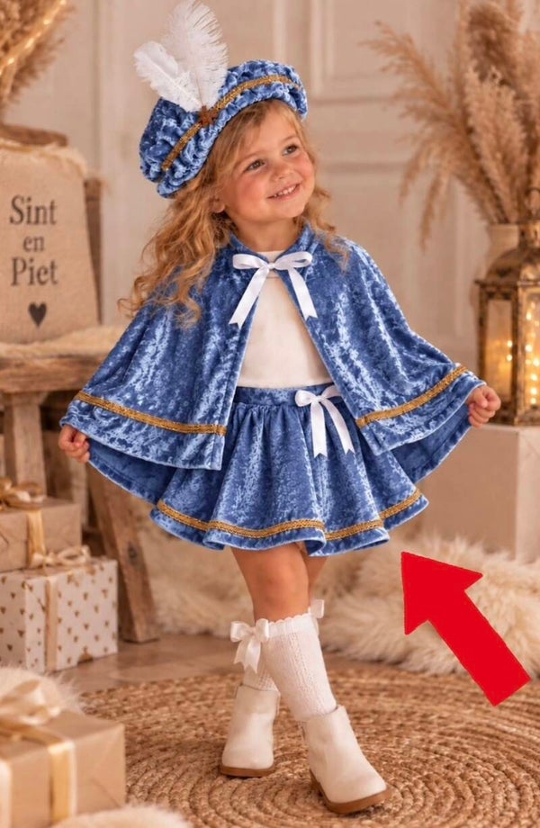 Pieten rokje Blauw