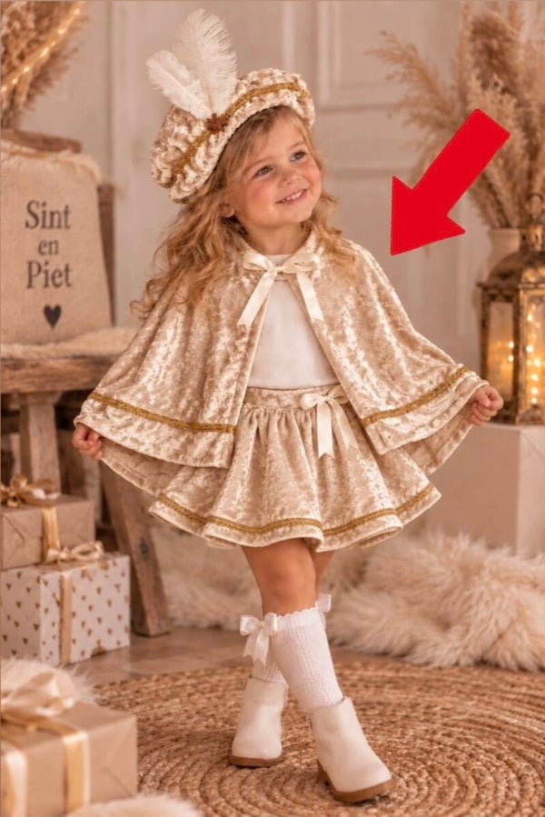 Pieten cape Beige