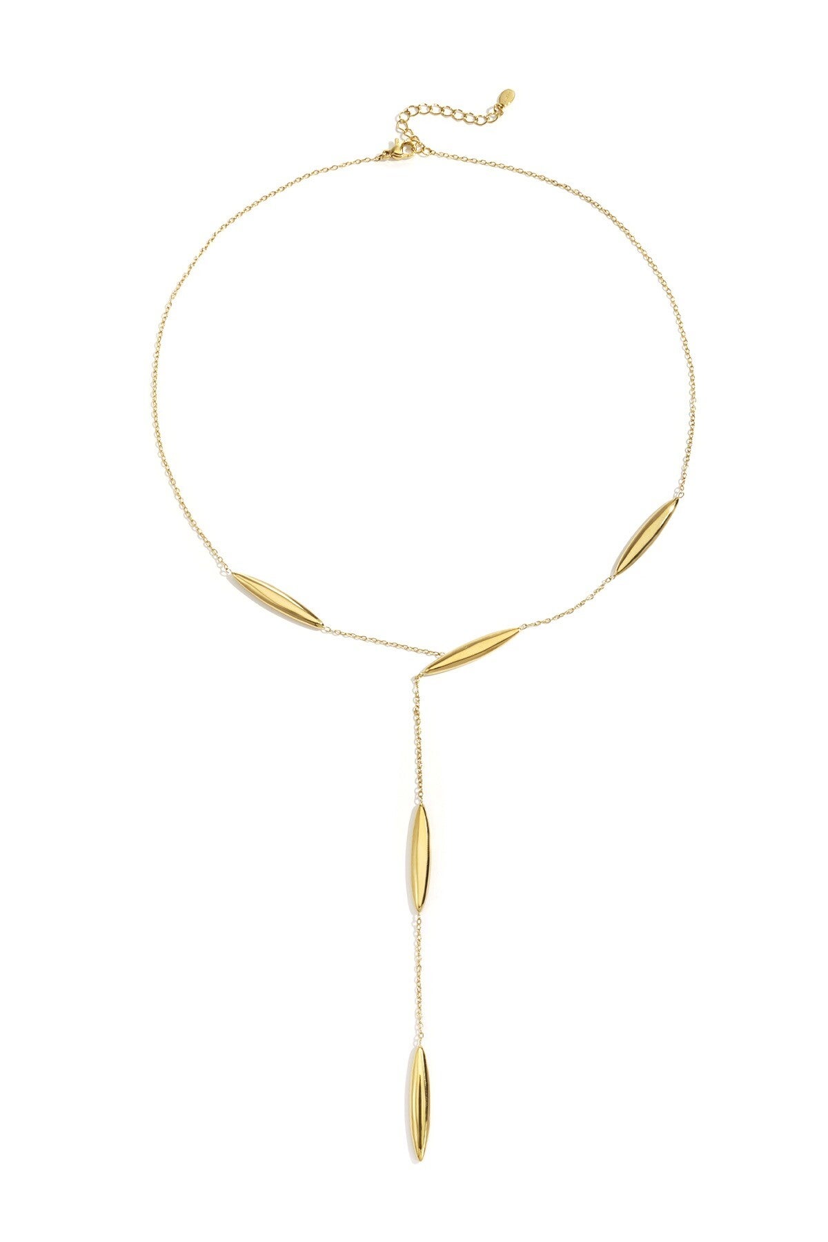 GOLDEN DROP LINES ketting- gold