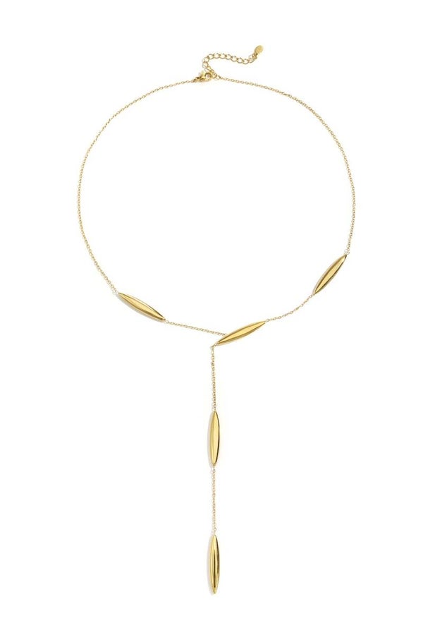 GOLDEN DROP LINES ketting- gold