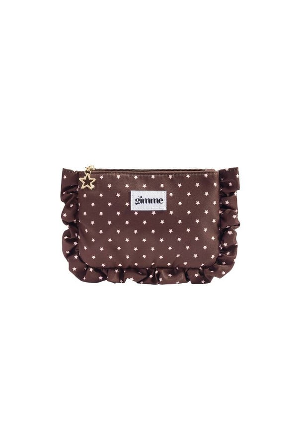 MAKE-UP BAG STARS - brodeaux/pink