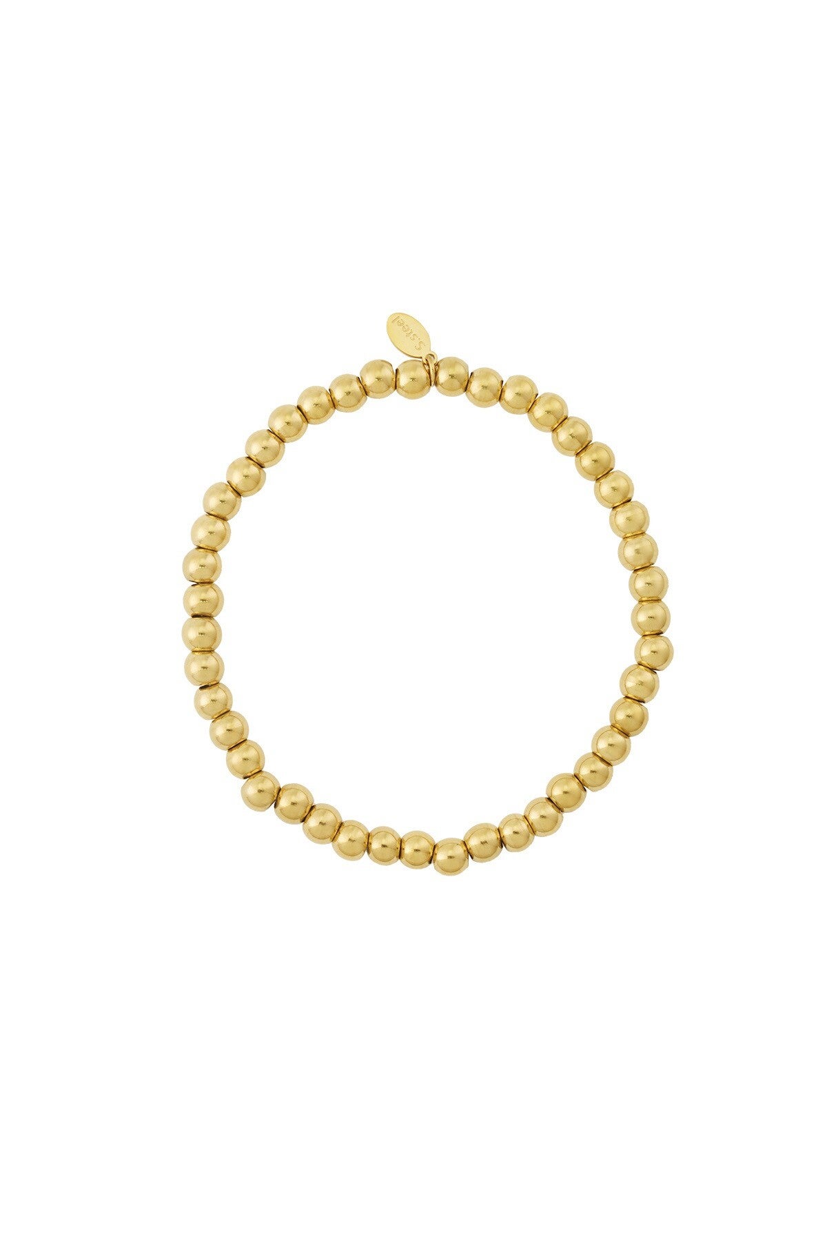 EXTRA SMALL BEADS armband- gold