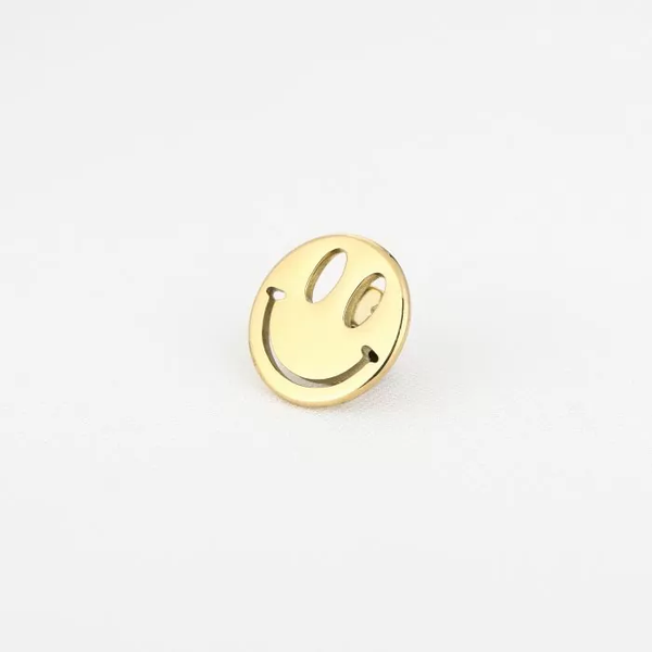 SMILEY broche- gold