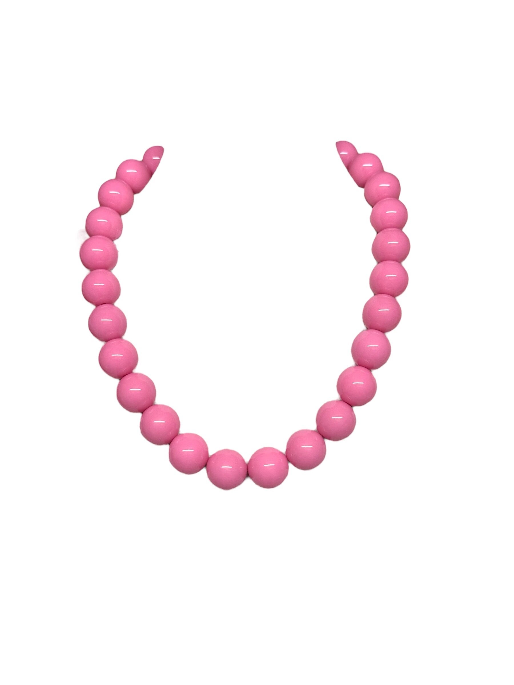 COLOURFULL BEADS- pink