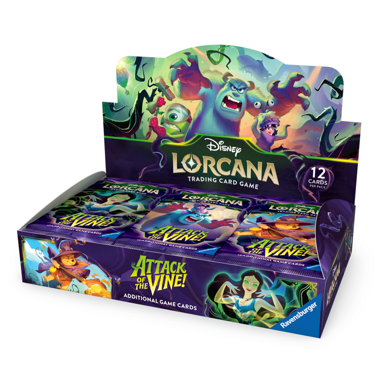 Attack of the vine SEALED BOOSTERBOX CASE