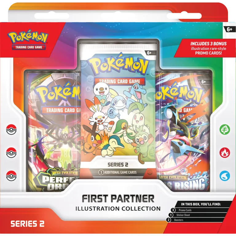 Pokemon first partner illustration collection serie 2