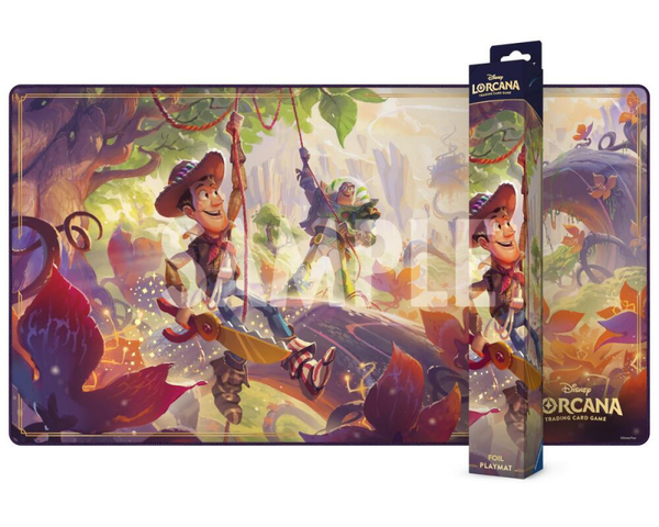 Wilds Unknown foil playmat Woody & Buzz DP