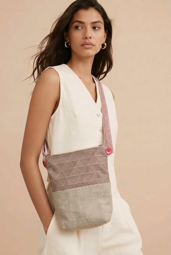 The Blush Silk Day-Shoulder Bag