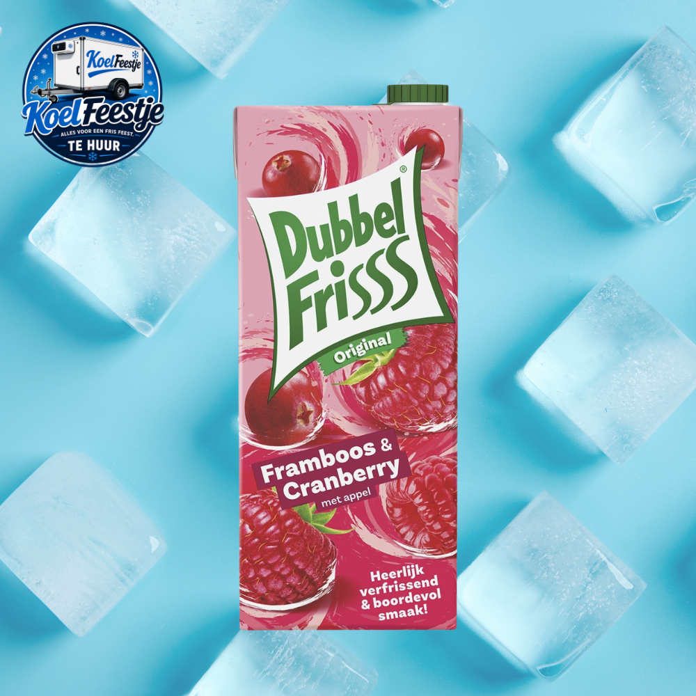 Dubbelfrisss Framboos-Cranberry