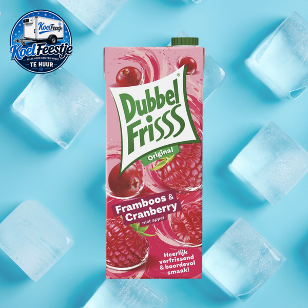 Dubbelfrisss Framboos-Cranberry