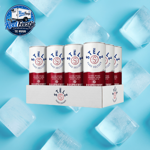 STËLZ Hard Seltzer Raspberry – 12-pack