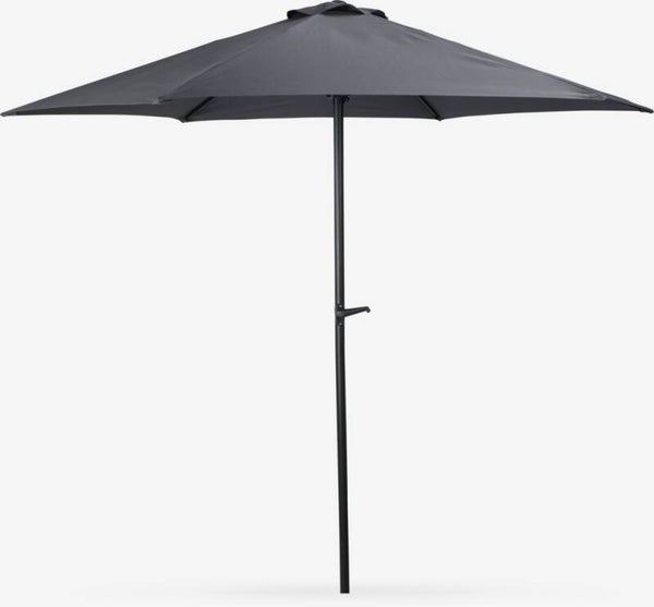 parasol rond Ø250 donkergrijs