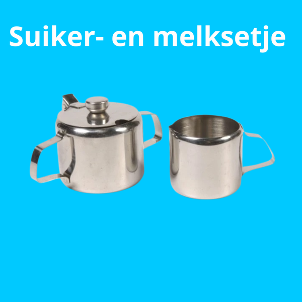 Suiker- en melksetje