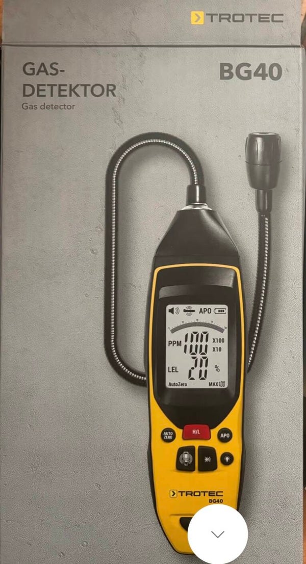 Gasortungsgerät Detektor