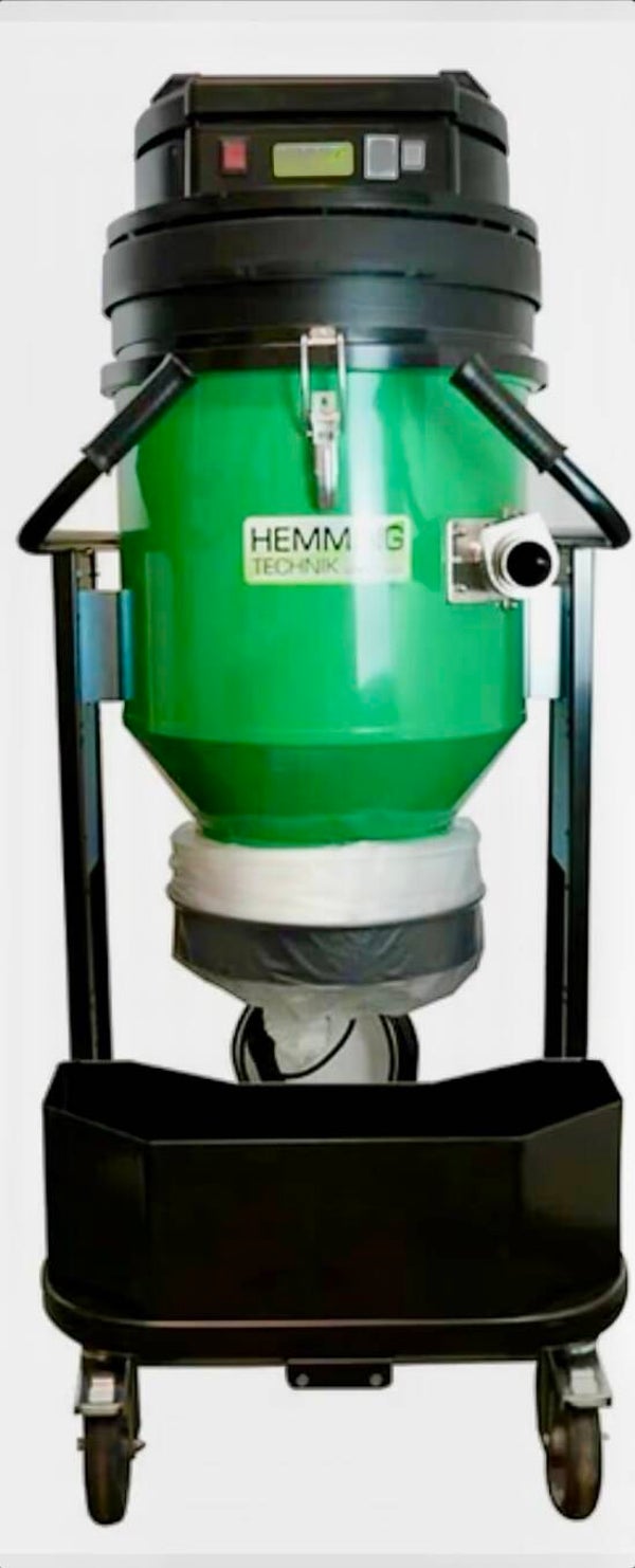 Industriesauger groß H Klasse Absaugung mit Endlosbeutel
