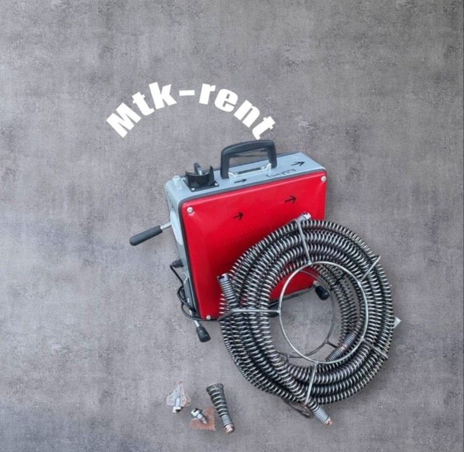 Rohrreinigungsgerät. Extra Stark !