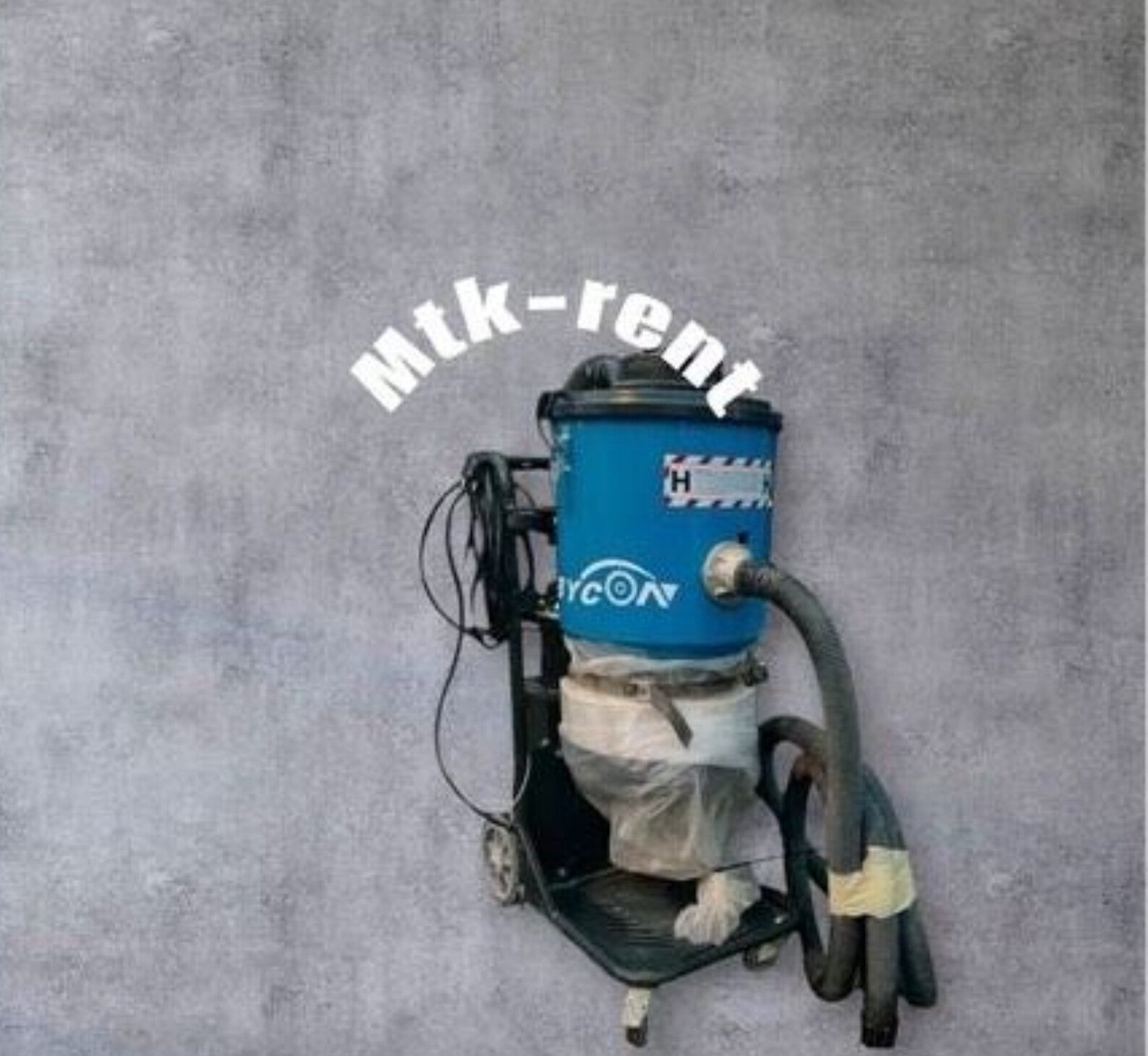 Indrustriestaubsauger Mittel H Klasse Absaugung mit Endlosbeutel