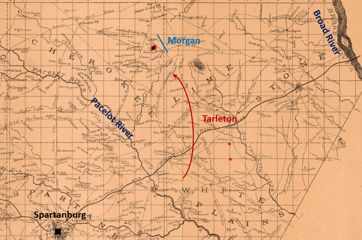 The Battle of Cowpens by Philip R. Thieler / History & Heritage Blog ...