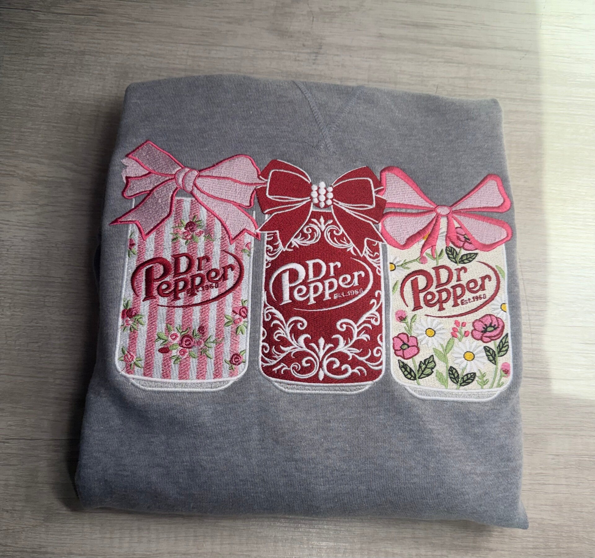 Dr. Pepper Floral Swestshirt