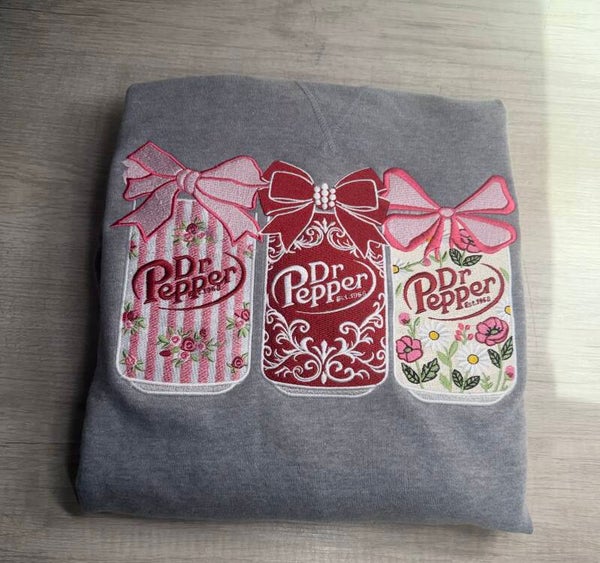 Dr. Pepper Floral Swestshirt