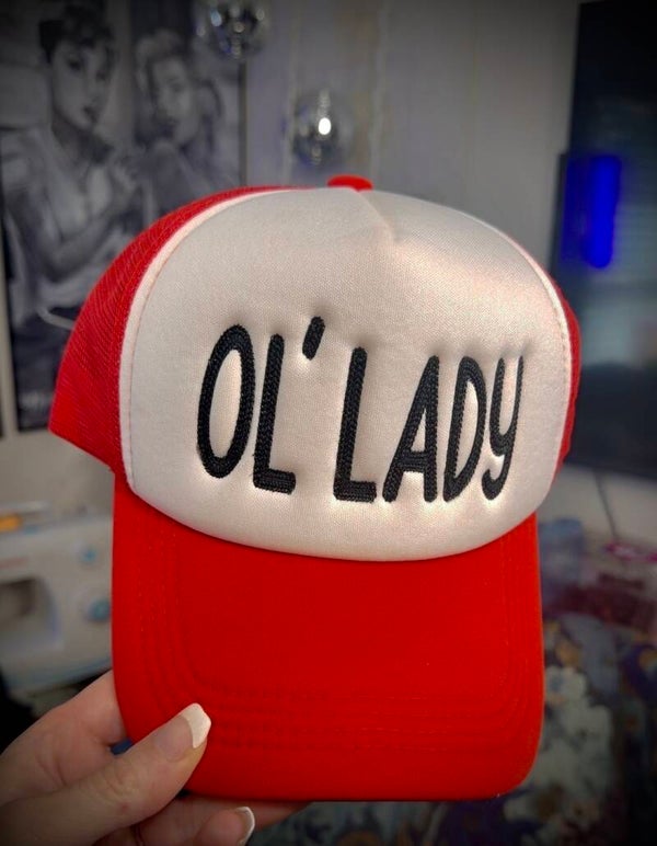Marlboro Red Ol’ Lady Trucker Cap