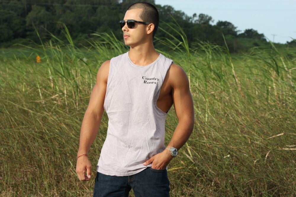 Men's Stone Wash Tank