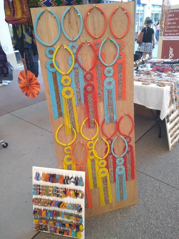 Beaded Kenyan necklaces-limited quantities