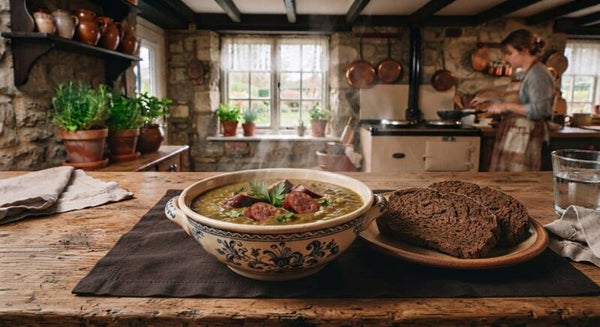 Zaterdag 19 september - Henkie's snert met rookworst en roggebrood