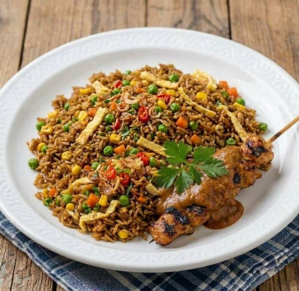 Dinsdag 13 oktober - Nasi goreng met saté