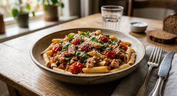 Dinsdag 20 oktober - Pasta tonijn-tomaat