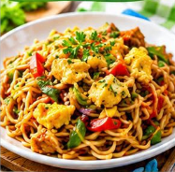 Donderdag 8 oktober - Bami goreng met kokoseitje (Telor santen)