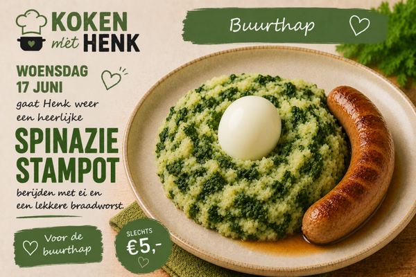 Buurthap woensdag 17 jun