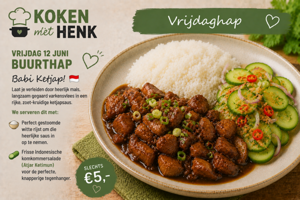 Buurthap vrijdag 12 juni